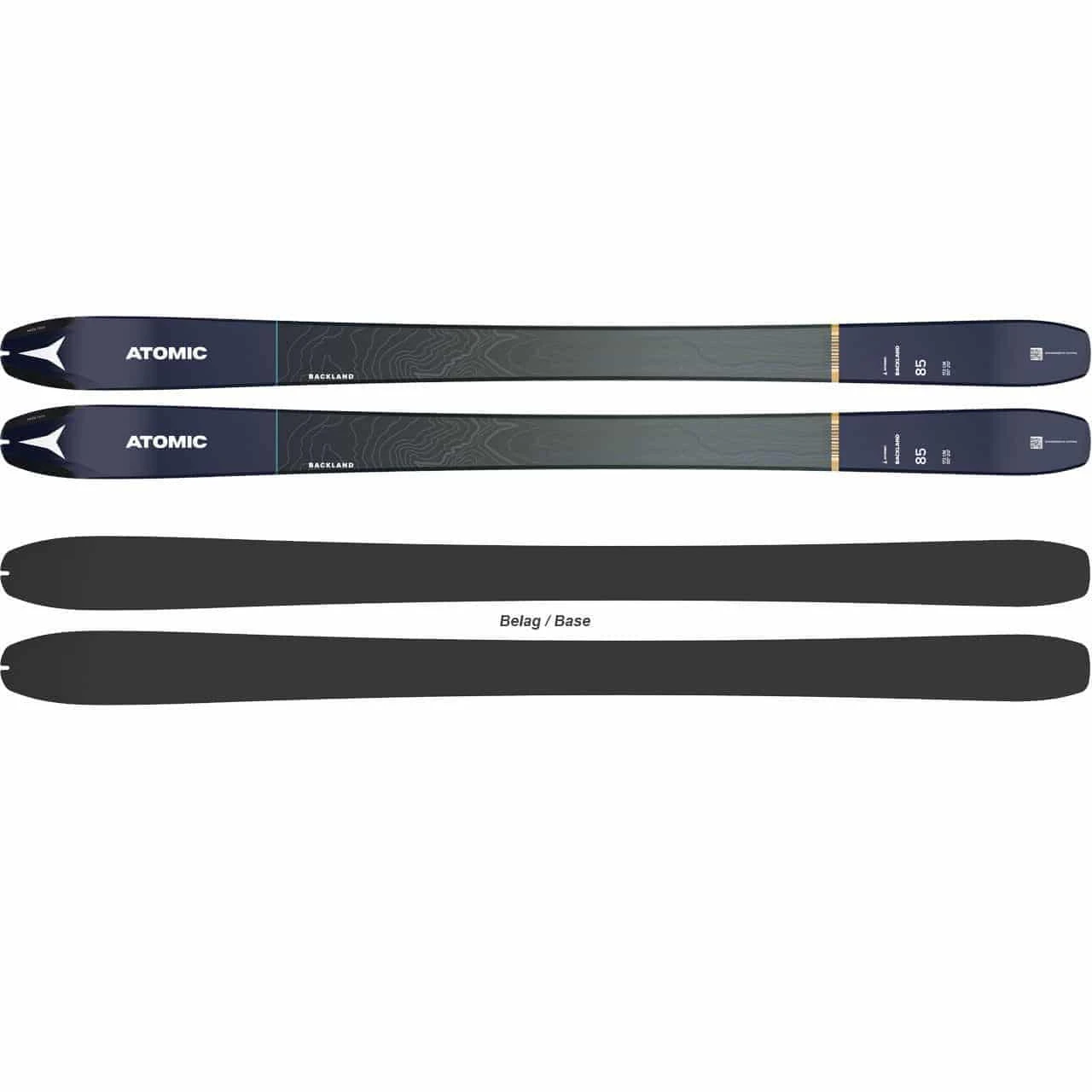 Atomic Backland 85 Dark Blue - Komplettset (2022/23) 4 Atomic Backland 85 Dark Blue - Komplettset (2022/23) – Bild 2