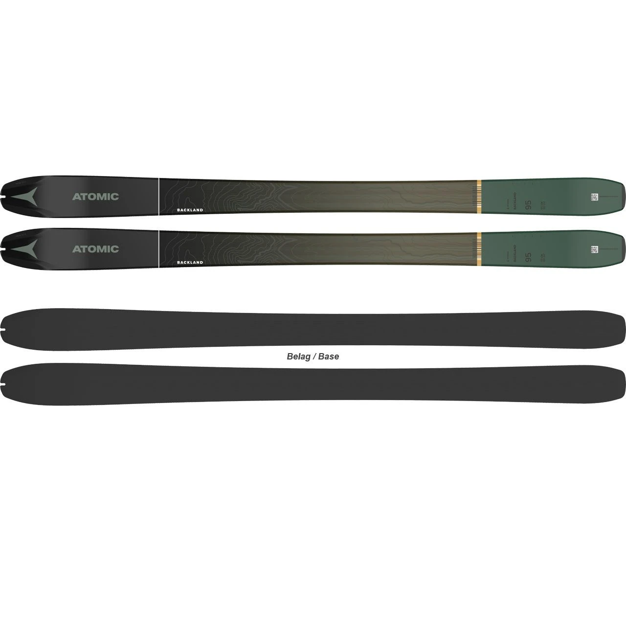 Atomic Backland 95 Black/green (2022/23) 4 Atomic Backland 95 Black/green (2022/23) – Bild 2