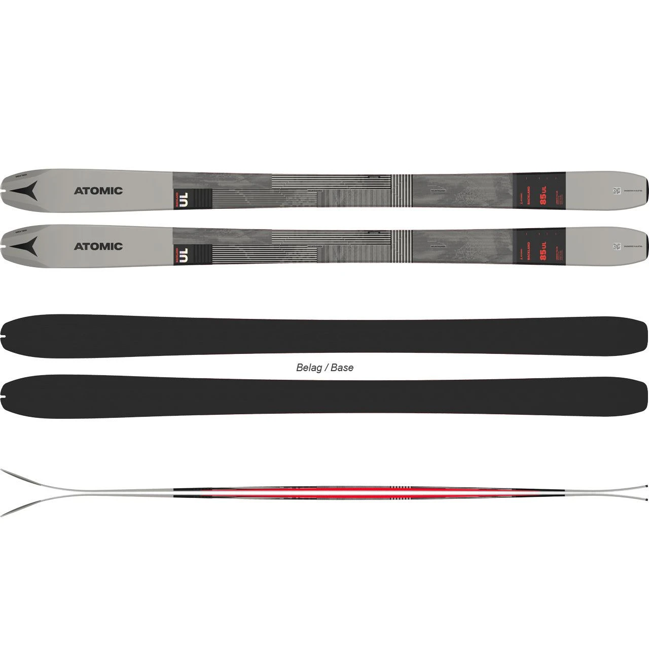 Atomic Backland 85 UL Grey/metal Blue (2023/24) 4 Atomic Backland 85 UL Grey/metal Blue (2023/24) – Bild 2