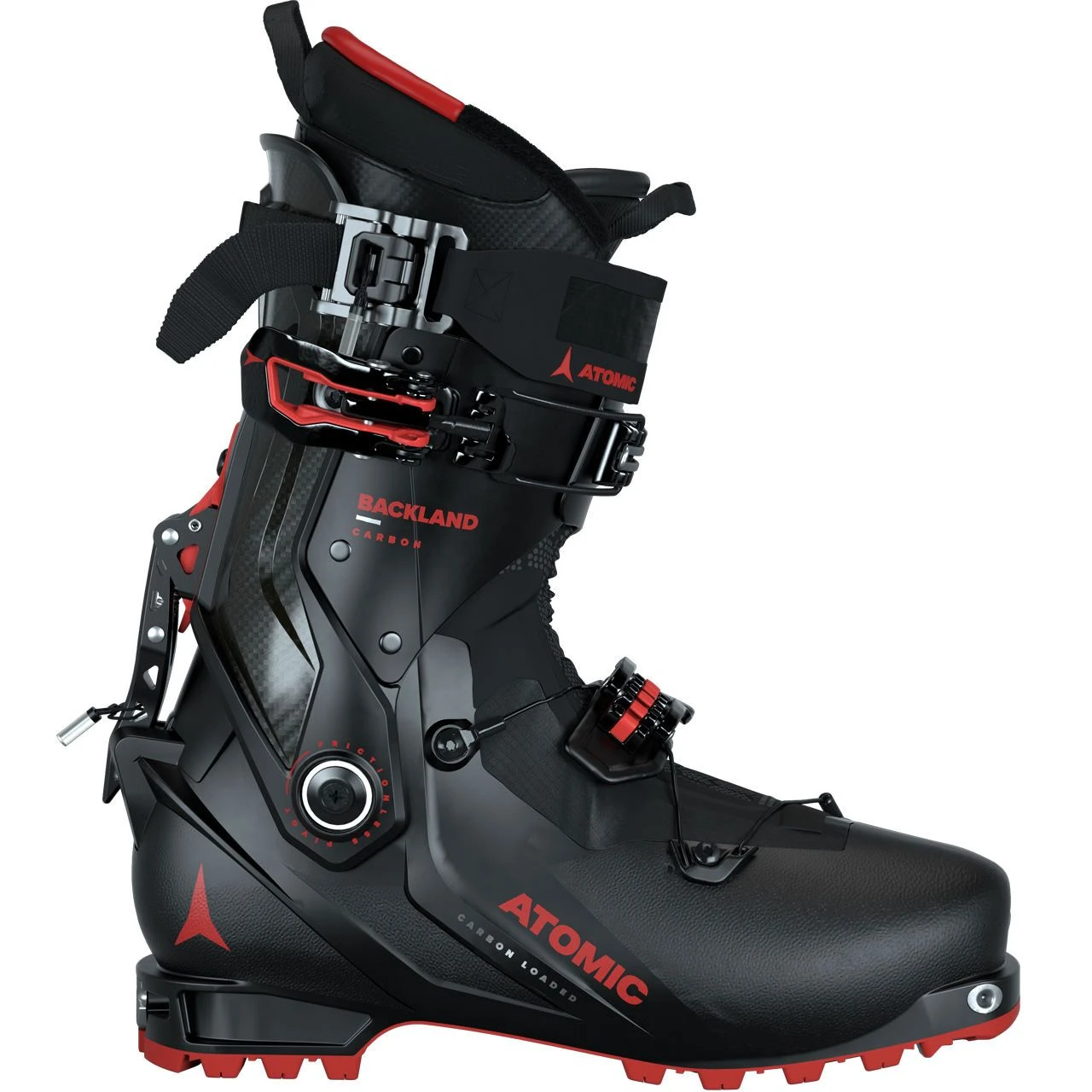 Atomic Backland Carbon Black/red 3 Atomic Backland Carbon Black/red