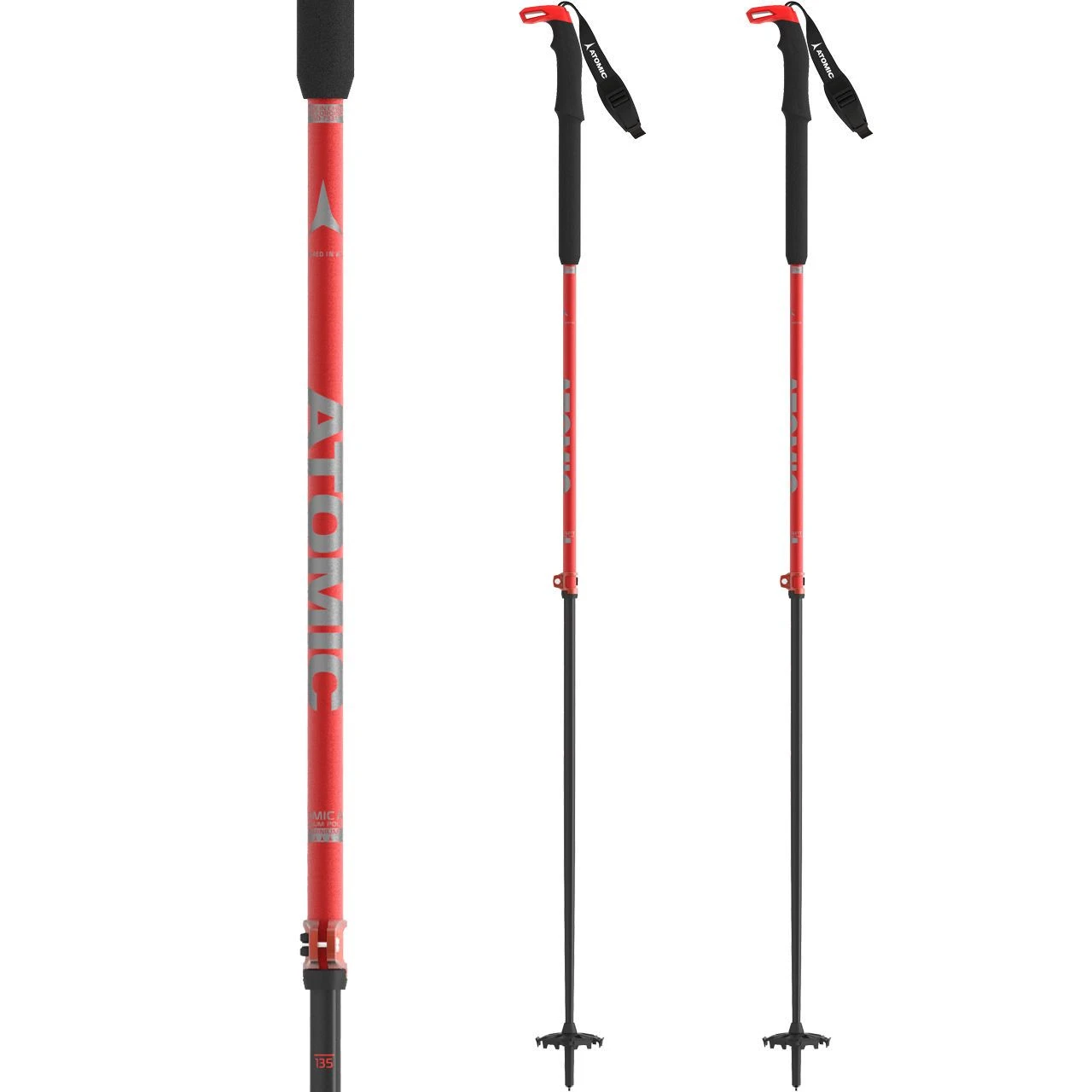 Atomic BCT Touring Carbon SQS Stock Red/grey 4 Atomic BCT Touring Carbon SQS Stock Red/grey – Bild 2