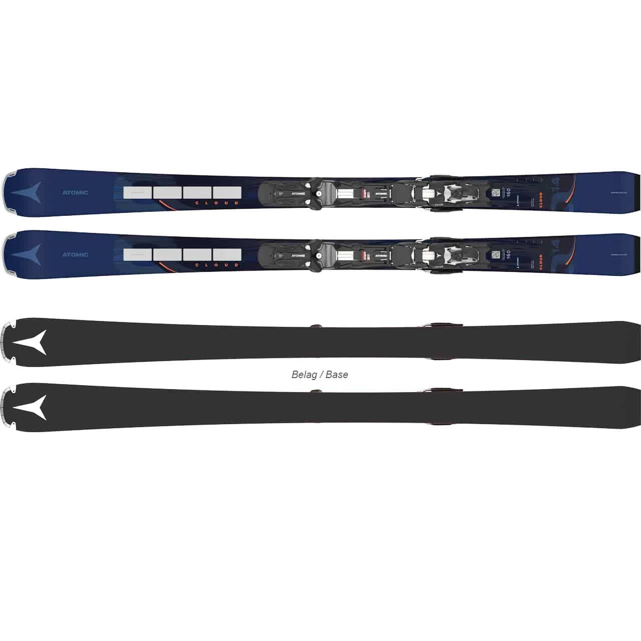 Atomic Cloud Q14 Revoshock S (2023/24) - Set Incl. Bindung 4 Atomic Cloud Q14 Revoshock S (2023/24) - Set Incl. Bindung – Bild 2