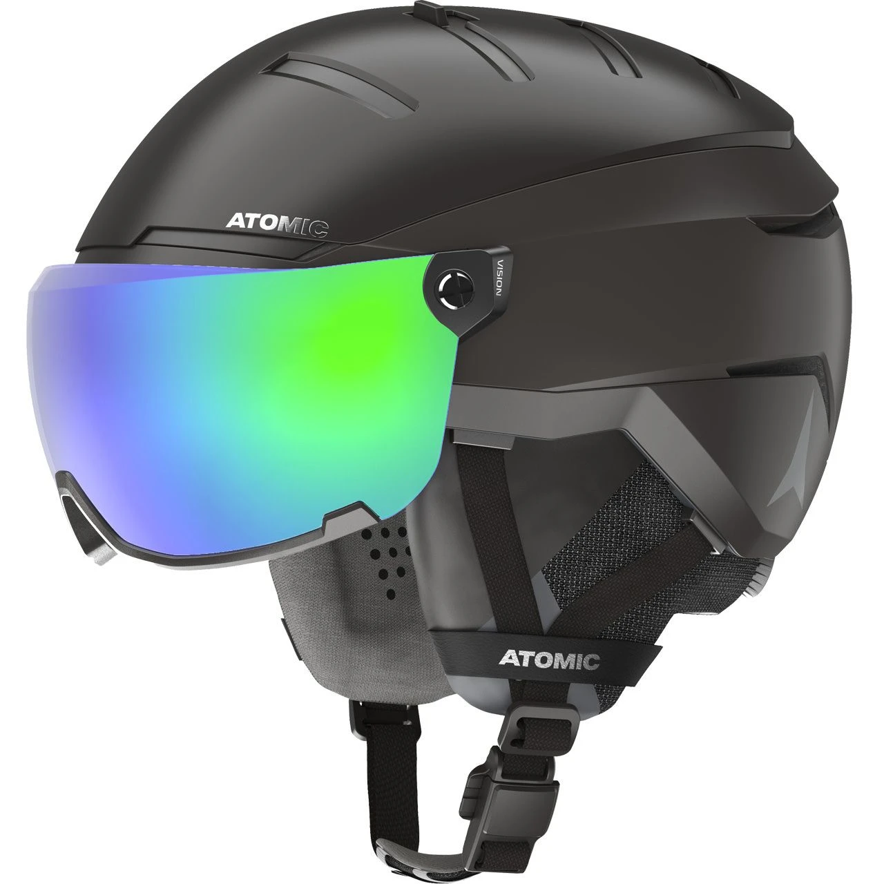 Atomic Savor GT AMID Visor HD Black 3 Atomic Savor GT AMID Visor HD Black