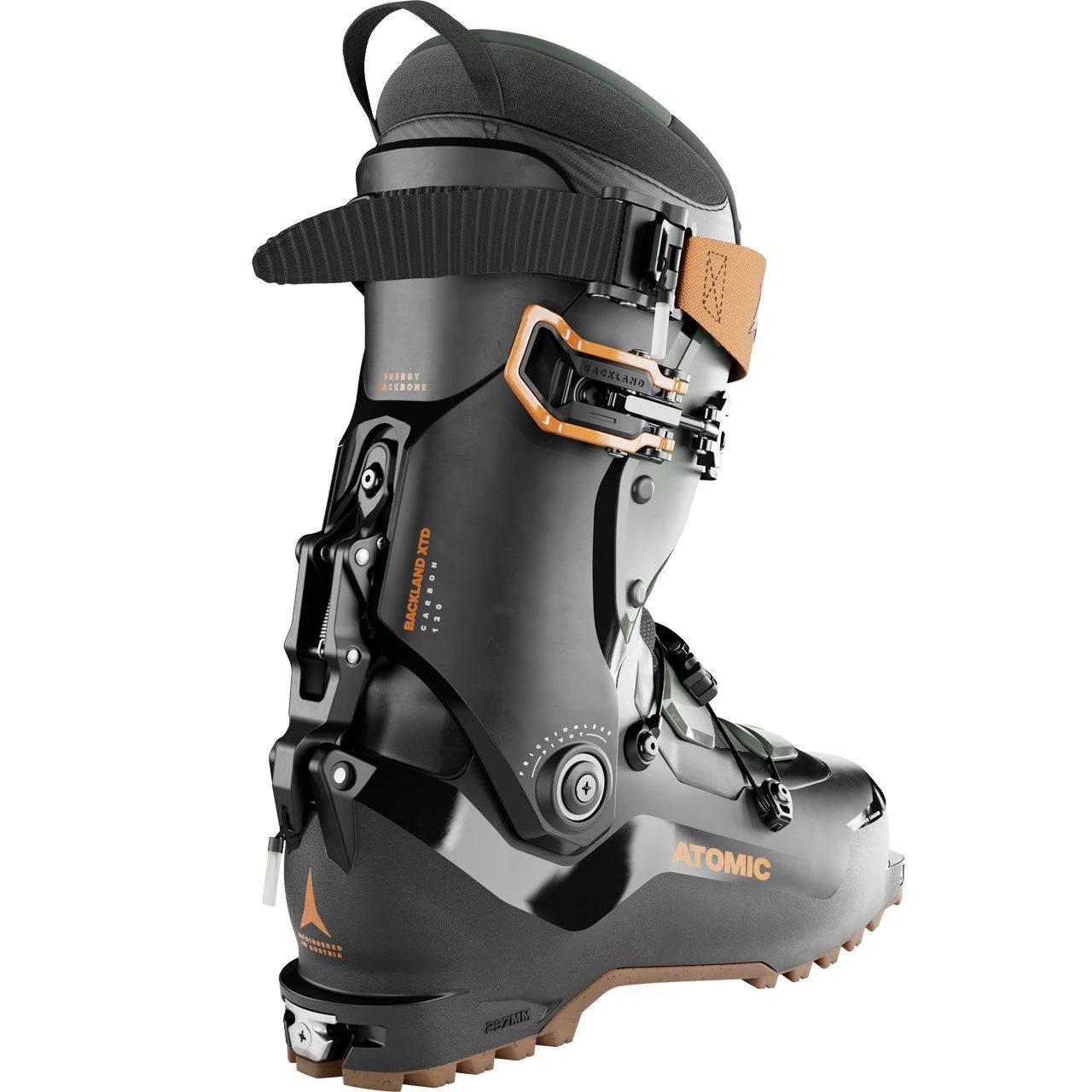 Atomic Backland XTD Carbon 120 Black/army Green/orange 4 Atomic Backland XTD Carbon 120 Black/army Green/orange – Bild 2