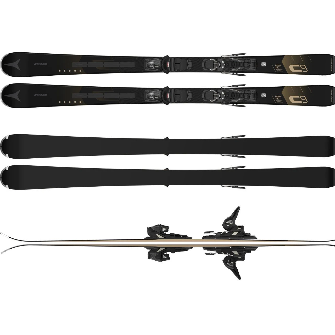 Atomic Cloud C9 Revoshock Light (2023/24) - Set Incl. Bindung 4 Atomic Cloud C9 Revoshock Light (2023/24) - Set Incl. Bindung – Bild 2
