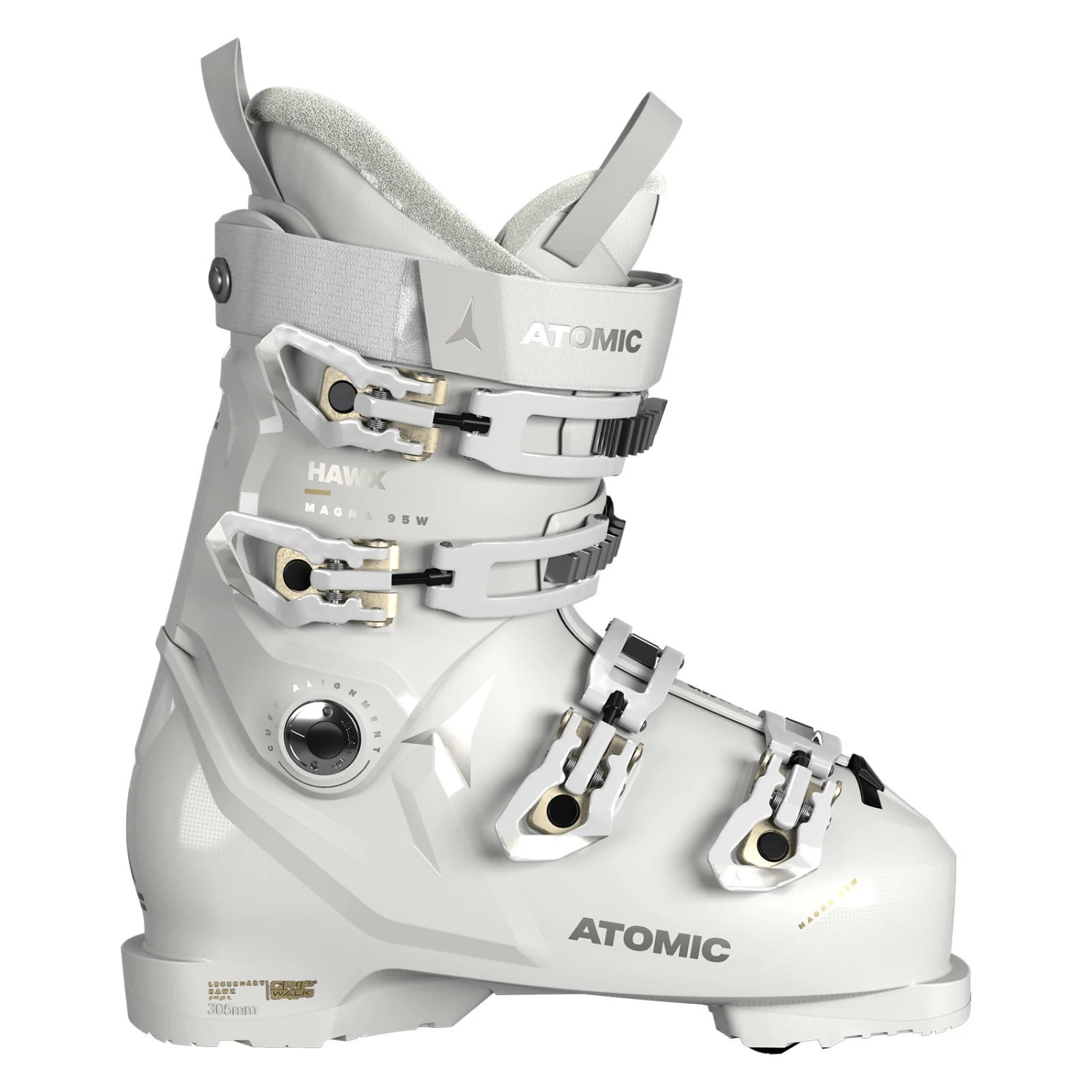 ATOMIC Hawx Magna 95 W GW Damen Skischuhe Weiß 3 ATOMIC Hawx Magna 95 W GW Damen Skischuhe Weiß